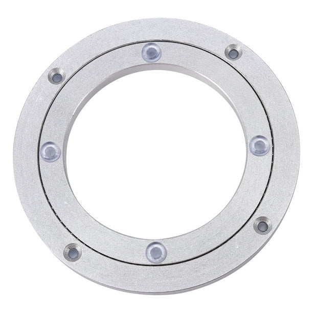 Details about   30cm 12cm Round Aluminum Lazy Susan Turntable Bearing Dining-table Swivel Tray